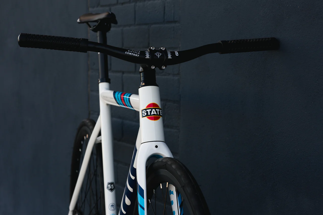 Bicicleta fixie 6061 Black Label V3, Rally Livery - 1 velocidad 4