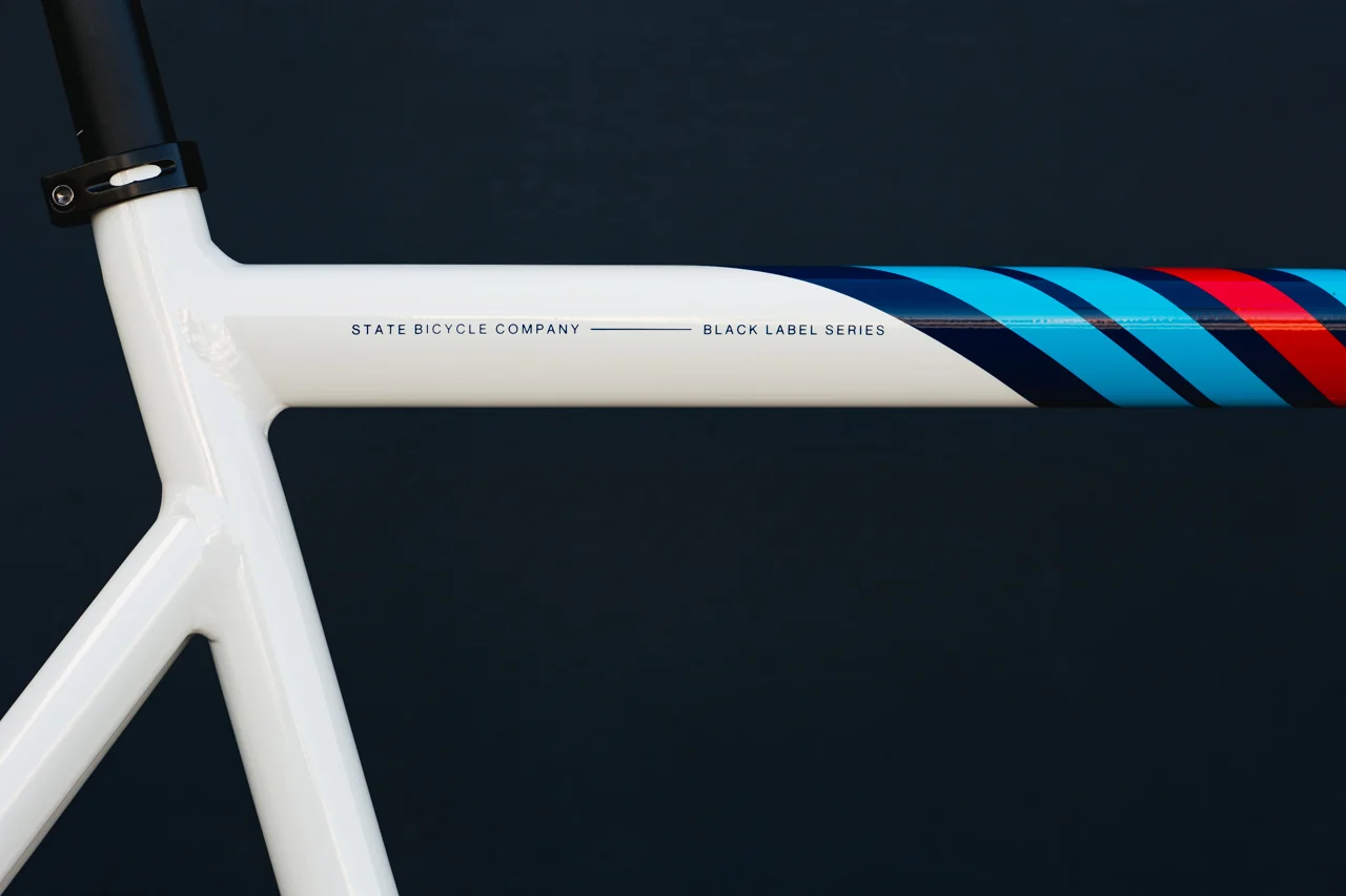 Bicicleta fixie 6061 Black Label V3, Rally Livery - 1 velocidad 9