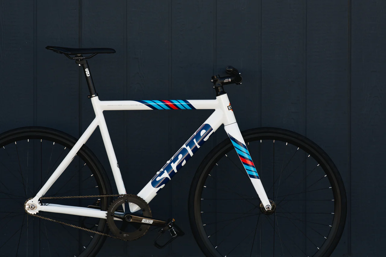Bicicleta fixie 6061 Black Label V3, Rally Livery - 1 velocidad 15