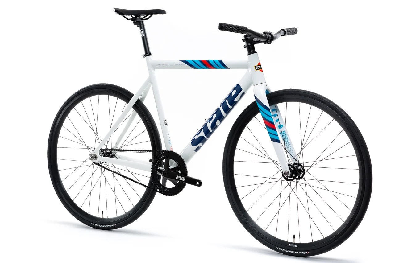 Bicicleta fixie 6061 Black Label V3, Rally Livery - 1 velocidad 3