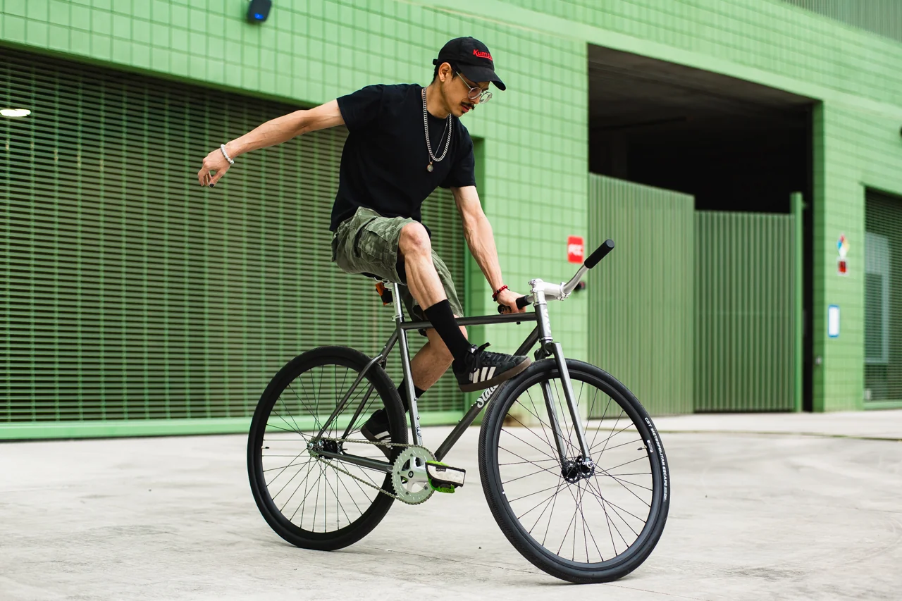 Bicicleta urbana State 4130 Chromoly V3, Hammer - 1 velocidad 23