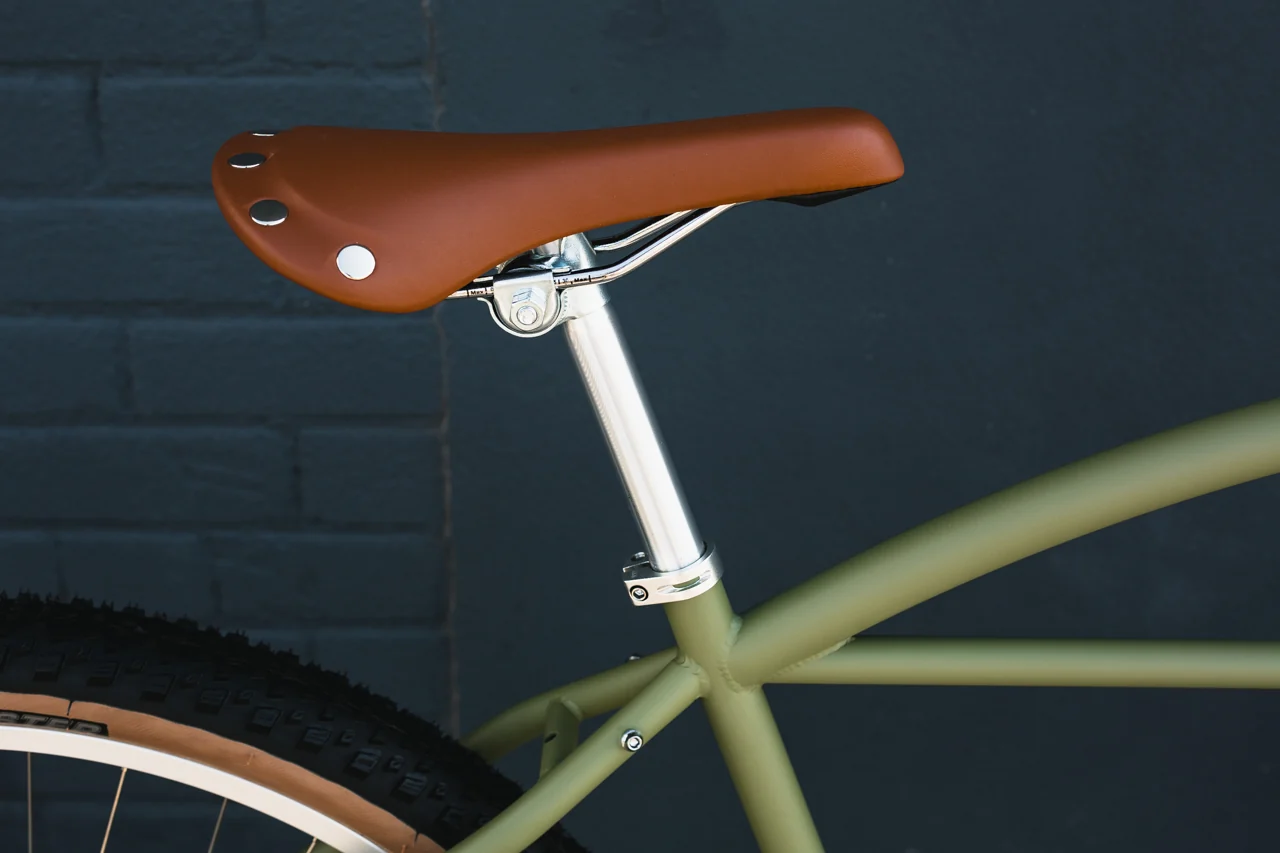 Bicicleta de Paseo Klunker, Matte Olive - 1 velocidad 8
