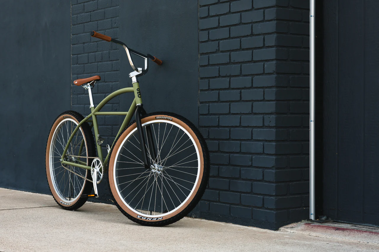 Bicicleta de Paseo Klunker, Matte Olive - 1 velocidad 16