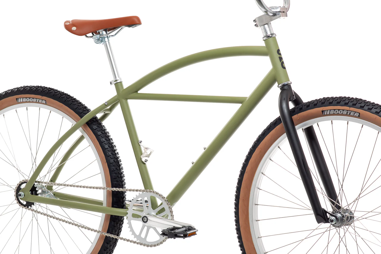 Bicicleta de Paseo Klunker, Matte Olive - 1 velocidad 4