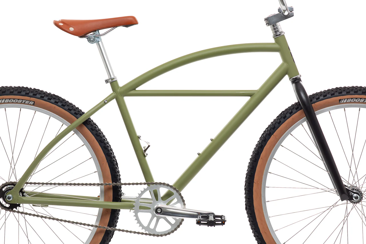 Bicicleta de Paseo Klunker, Matte Olive - 1 velocidad 5
