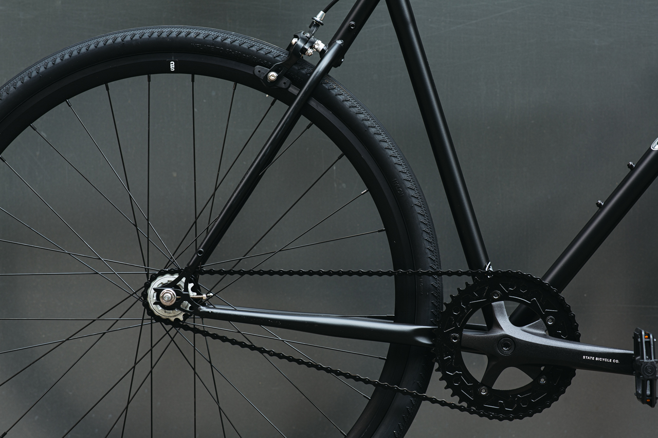 Bicicleta urbana State 4130 Chromoly V3, Black Mirror - 1 velocidad 13