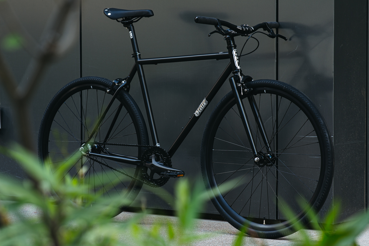 Bicicleta urbana State 4130 Chromoly V3, Black Mirror - 1 velocidad 14