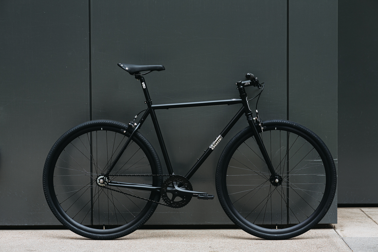 Bicicleta urbana State 4130 Chromoly V3, Black Mirror - 1 velocidad 16