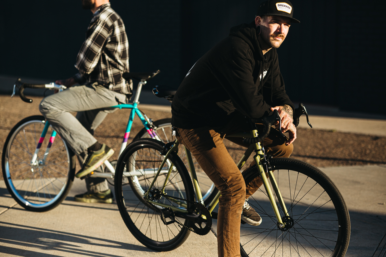 Bicicleta urbana State 4130 Chromoly V3, Matte Olive- 1 velocidad 6