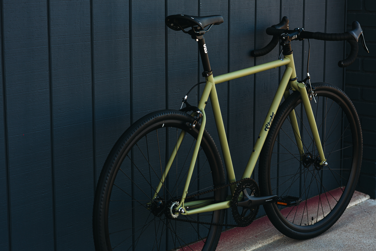 Bicicleta urbana State 4130 Chromoly V3, Matte Olive- 1 velocidad 11