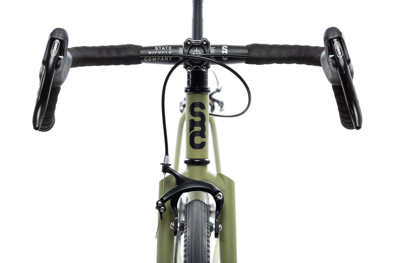 Bicicleta urbana State 4130 Chromoly V3, Matte Olive- 1 velocidad 2