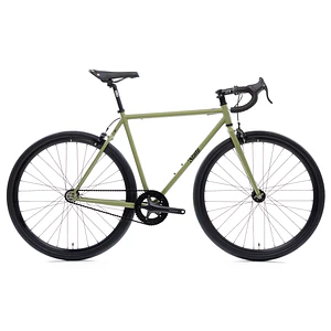 Bicicleta urbana State 4130 Chromoly V3, Matte Olive- 1 velocidad