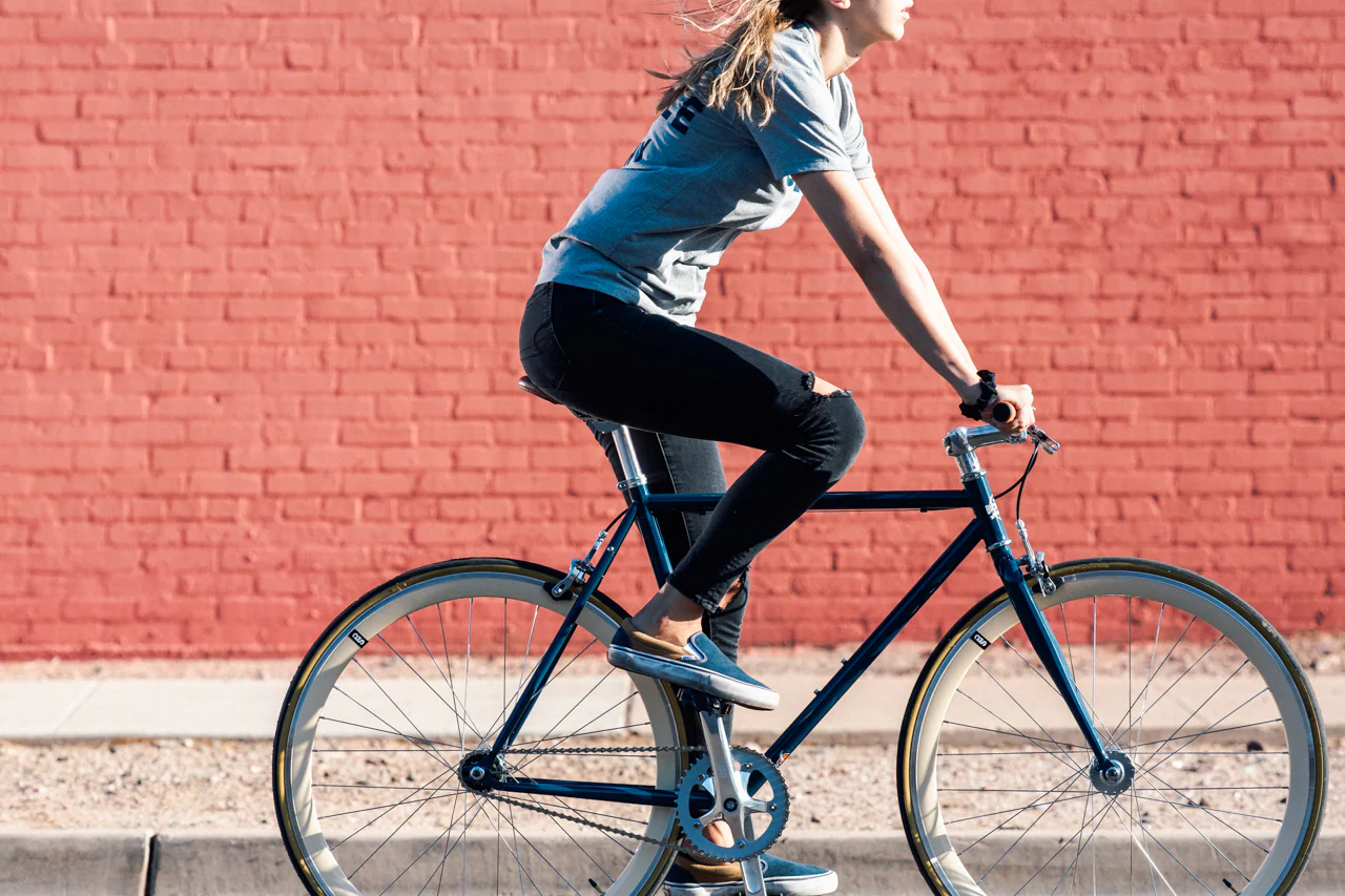 Bicicleta urbana Core line, Rigby - Fijo y libre 13