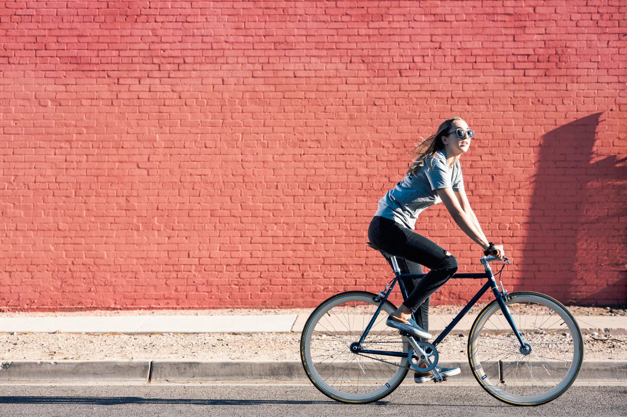 Bicicleta urbana Core line, Rigby - Fijo y libre 14