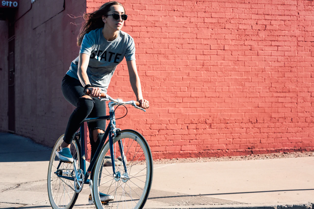 Bicicleta urbana Core line, Rigby - Fijo y libre 15