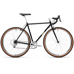 4130 Road v2, Black & Tan- 8 velocidades
