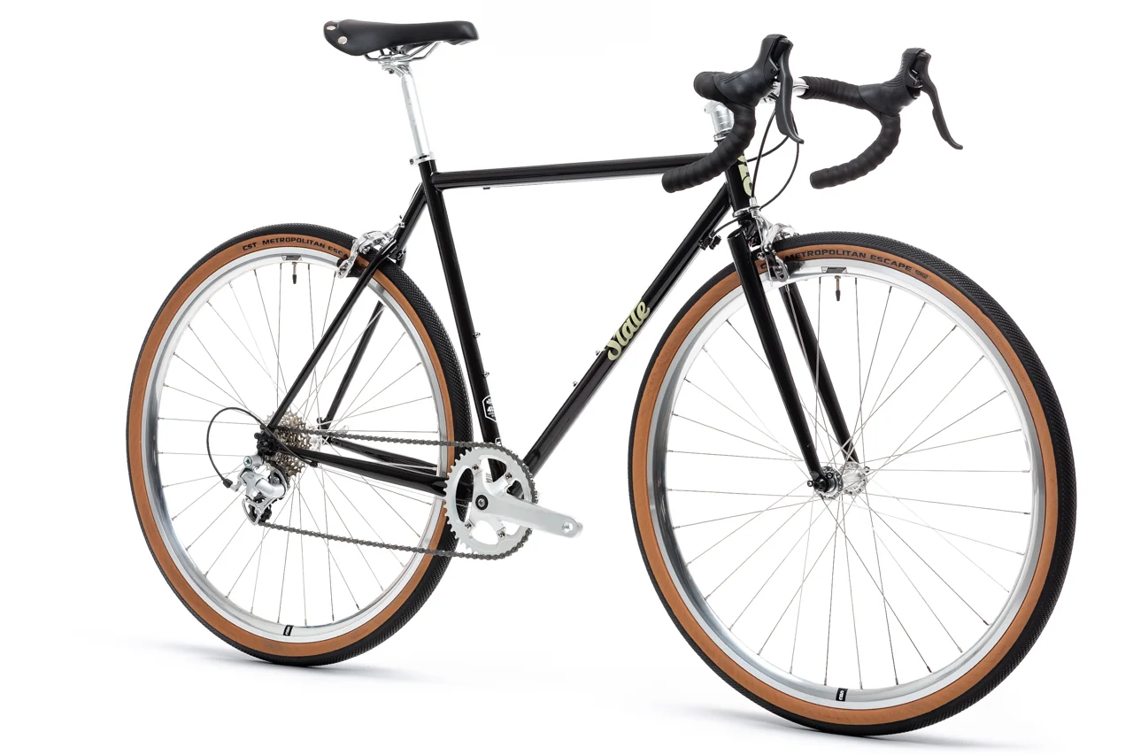 4130 Road v2, Black & Tan- 8 velocidades 4