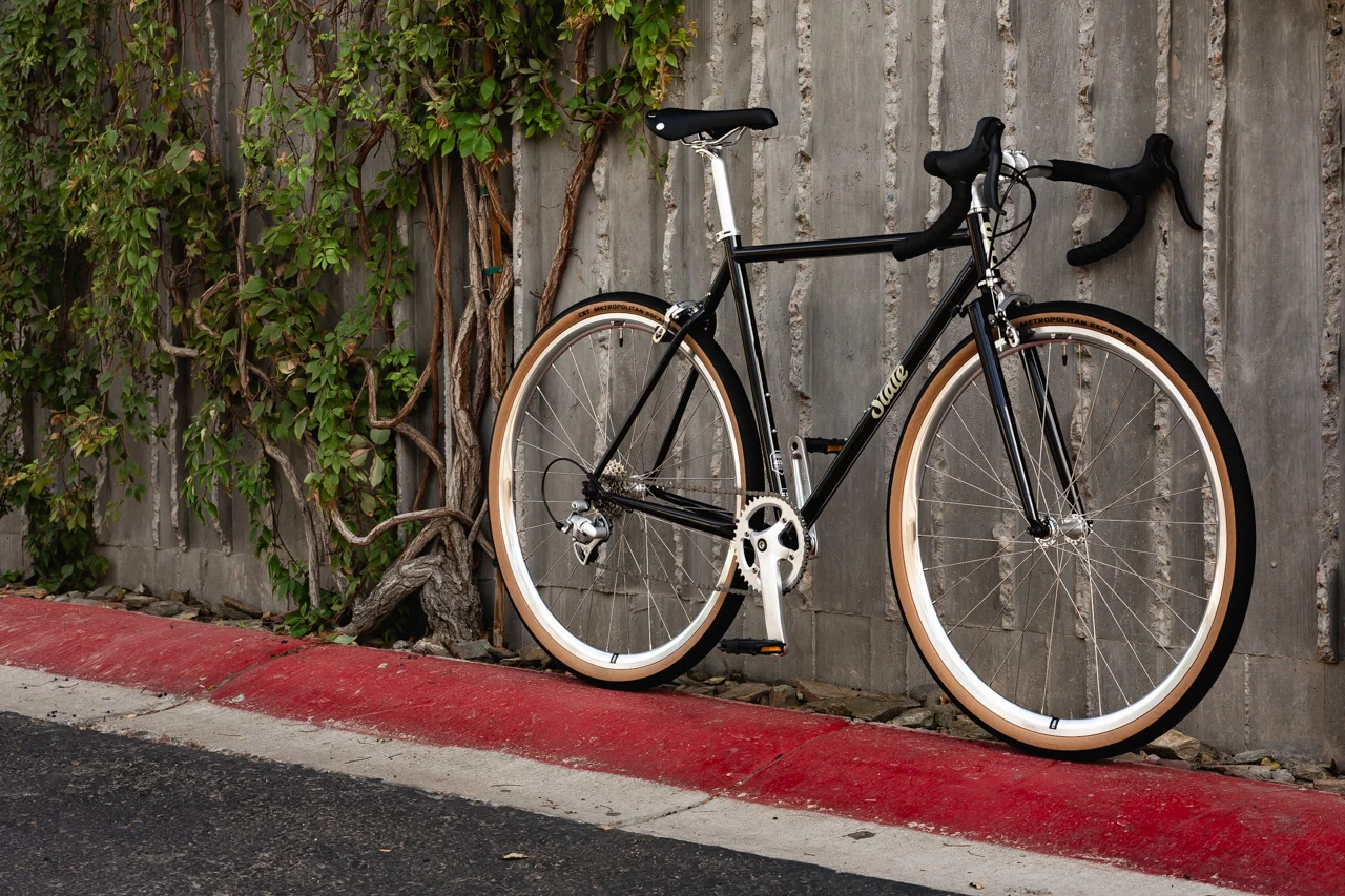 4130 Road v2, Black & Tan- 8 velocidades 10