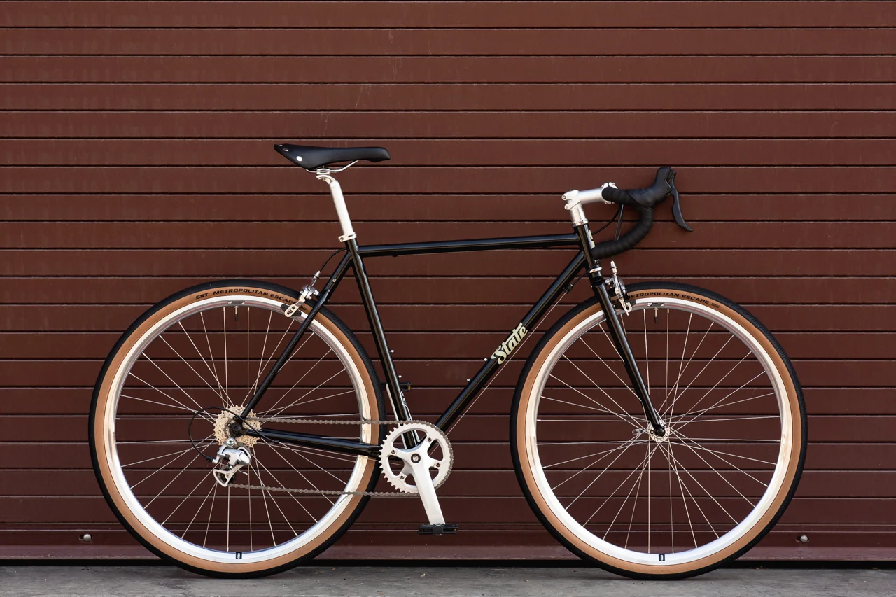 4130 Road v2, Black & Tan- 8 velocidades 12