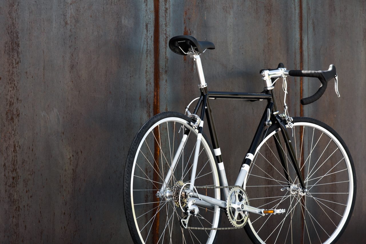 Bicicleta de ruta 4130 Road Black Metalic - 8 velocidades 12