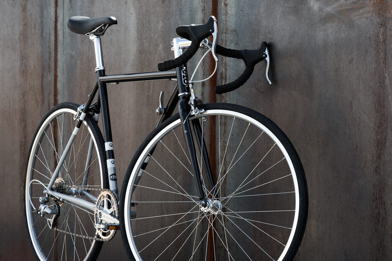 Bicicleta de ruta 4130 Road Black Metalic - 8 velocidades 14