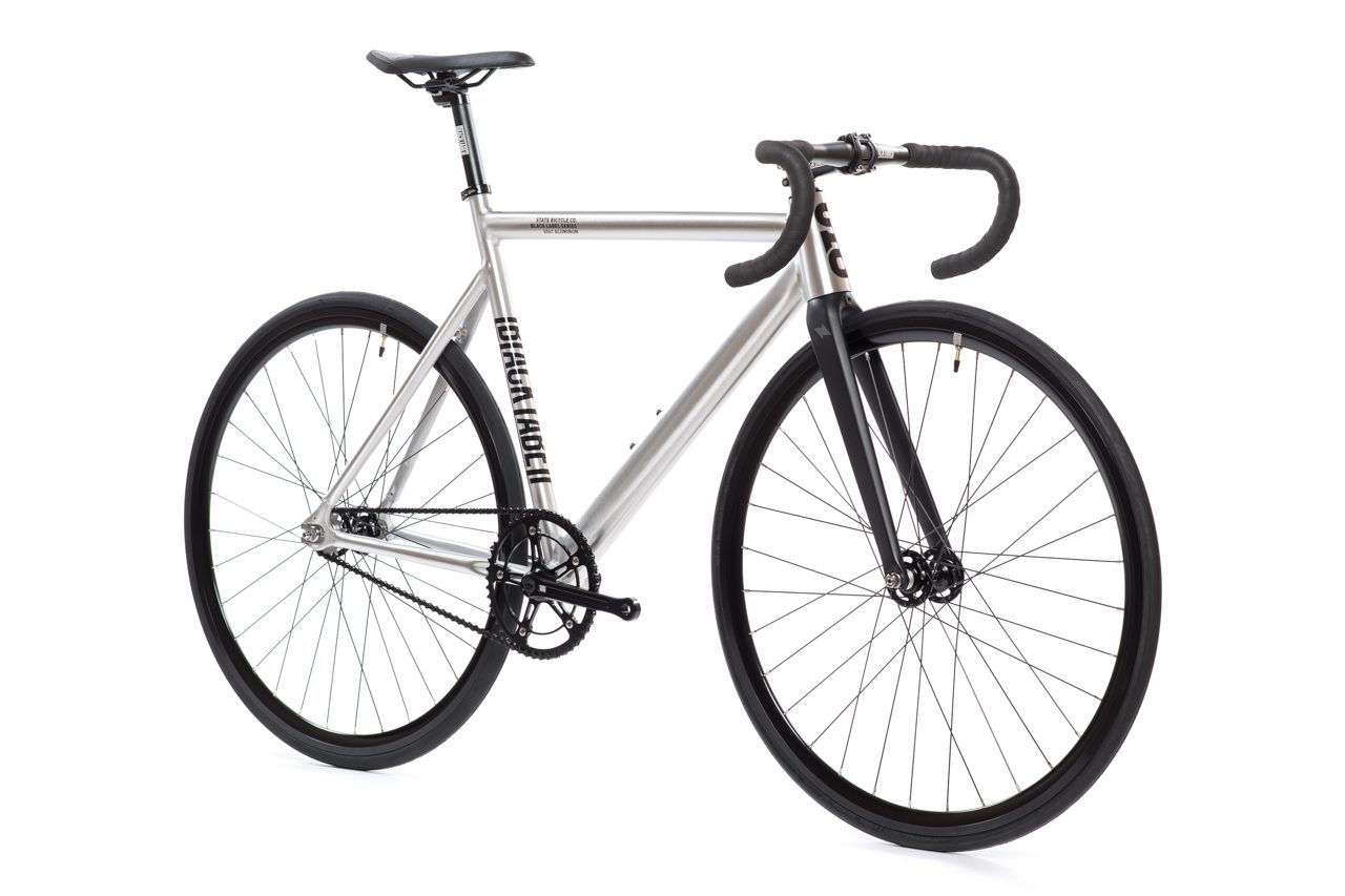Bicicleta fixie 6061 Black Label Raw - 1 velocidad 2