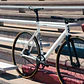 Bicicleta fixie 6061 Black Label Pearl White - 1 velocidad - Miniatura 7