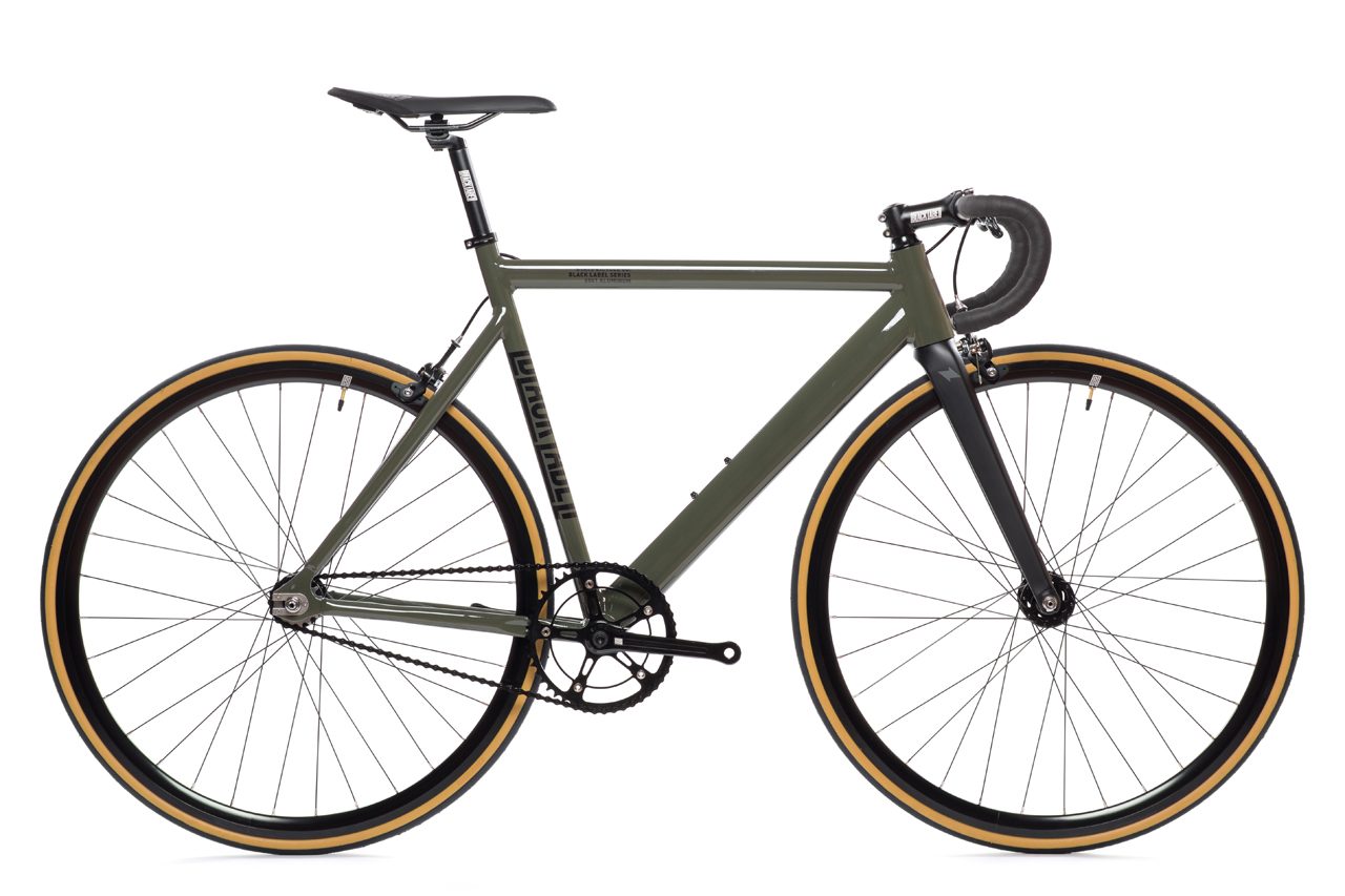 Bicicleta fixie 6061 Black Label Army - 1 velocidad 1