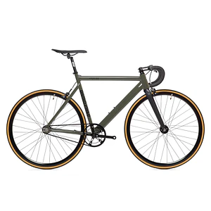 Bicicleta fixie 6061 Black Label Army - 1 velocidad