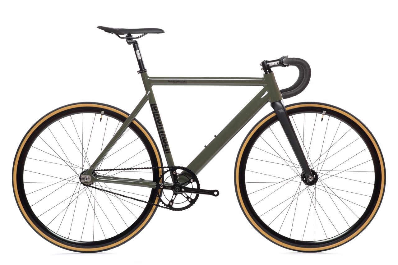 Bicicleta fixie 6061 Black Label Army - 1 velocidad 6