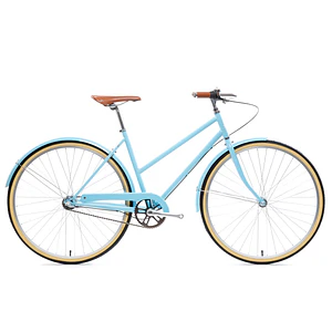 Bicicleta de paseo City Bike Azure - 3 velocidades