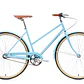 Bicicleta de paseo City Bike Azure - 3 velocidades - Miniatura 1