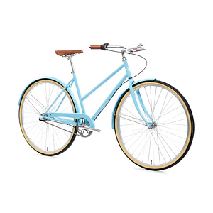 Bicicleta de paseo City Bike Azure - 3 velocidades