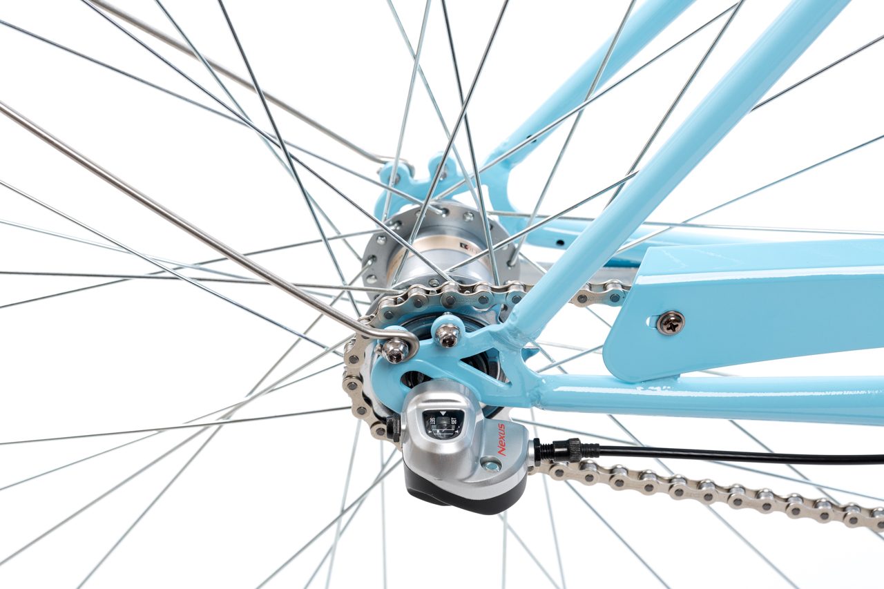 Bicicleta de paseo City Bike Azure - 3 velocidades 5