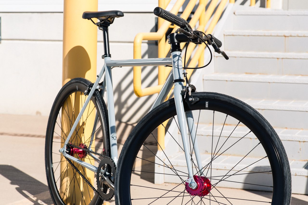Bicicleta fixie Core line Pigeon - Fijo y libre 7
