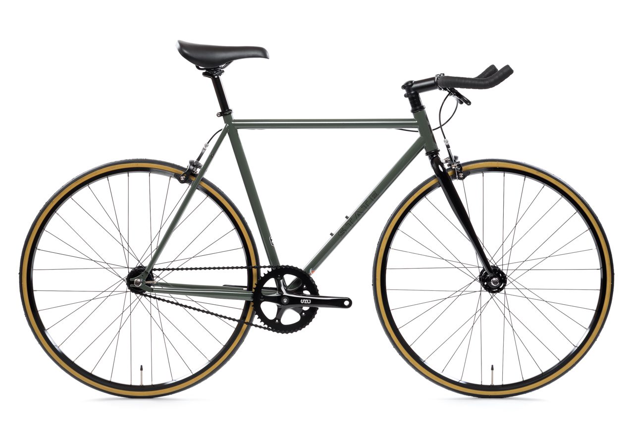 Bicicleta fixie 4130 Chromoly Army - Fijo y libre 1