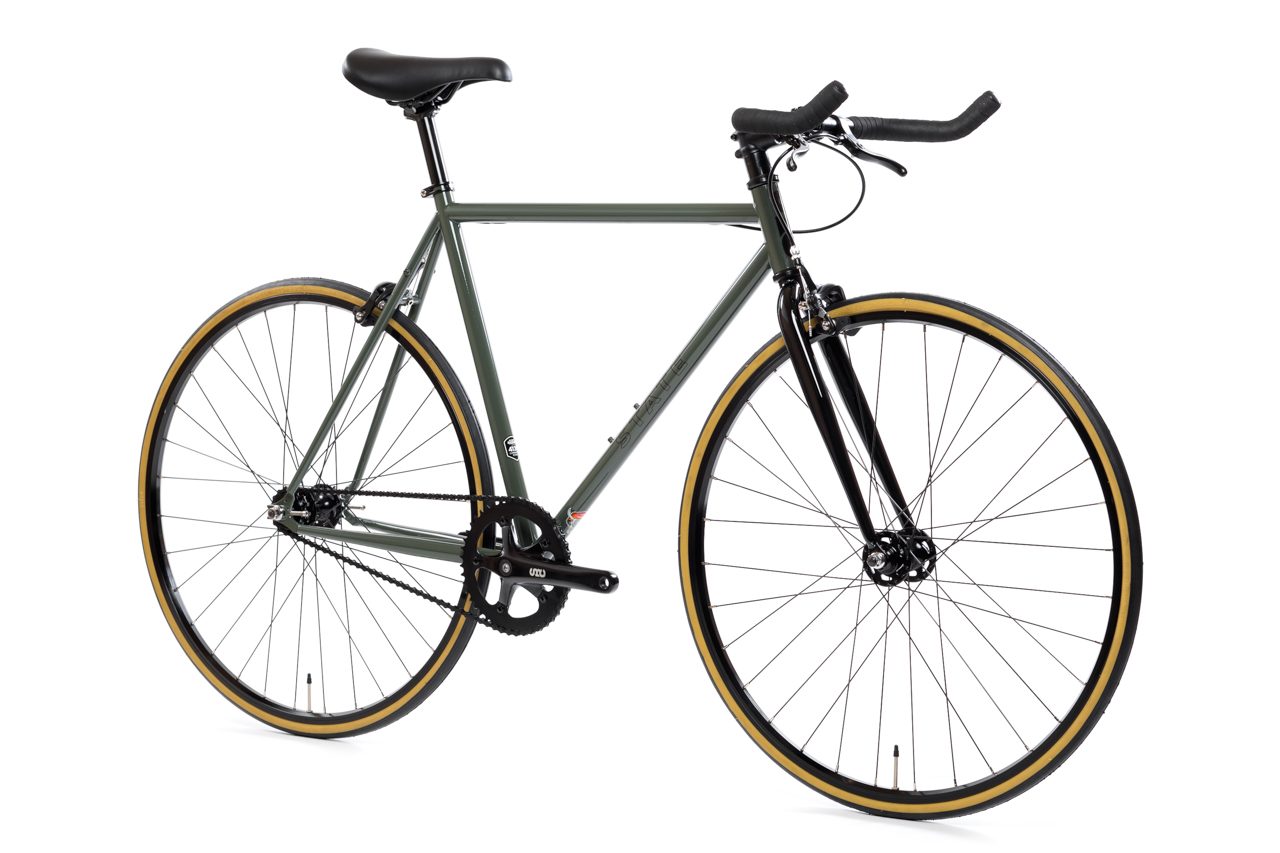 Bicicleta fixie 4130 Chromoly Army - Fijo y libre 2