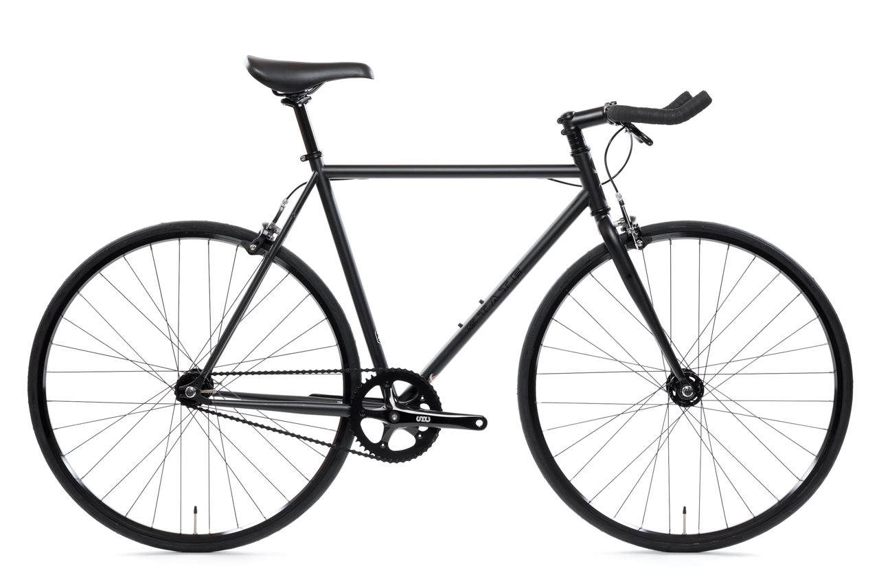 Bicicleta fixie 4130 Chromoly Matte Black - Fijo y libre 1