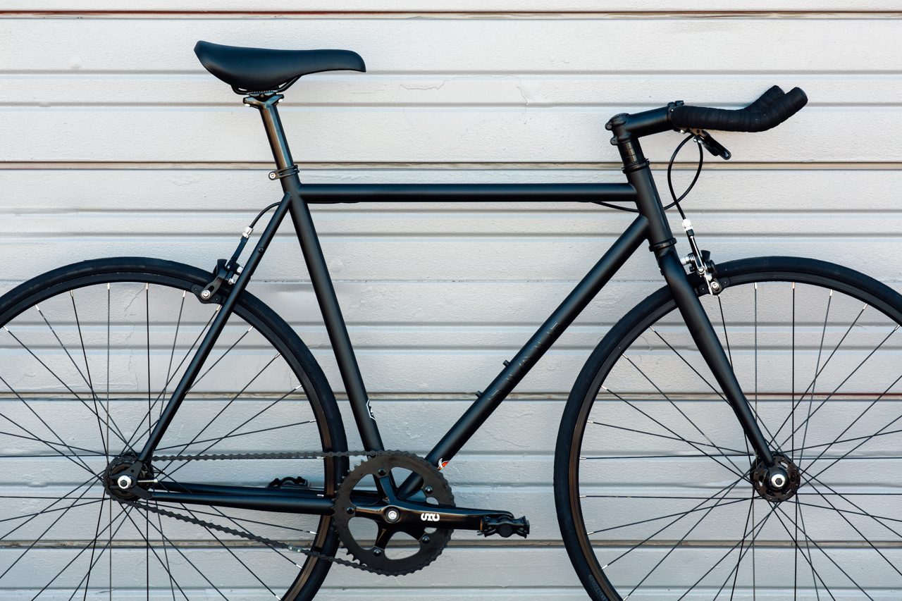 Bicicleta fixie 4130 Chromoly Matte Black - Fijo y libre 12