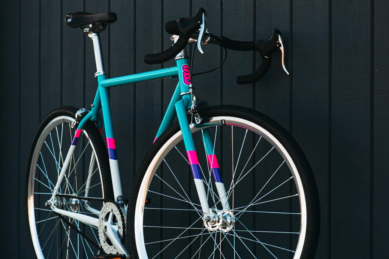 Bicicleta tracklocross 4130 Chromoly Windbreaker - Fijo y libre 11