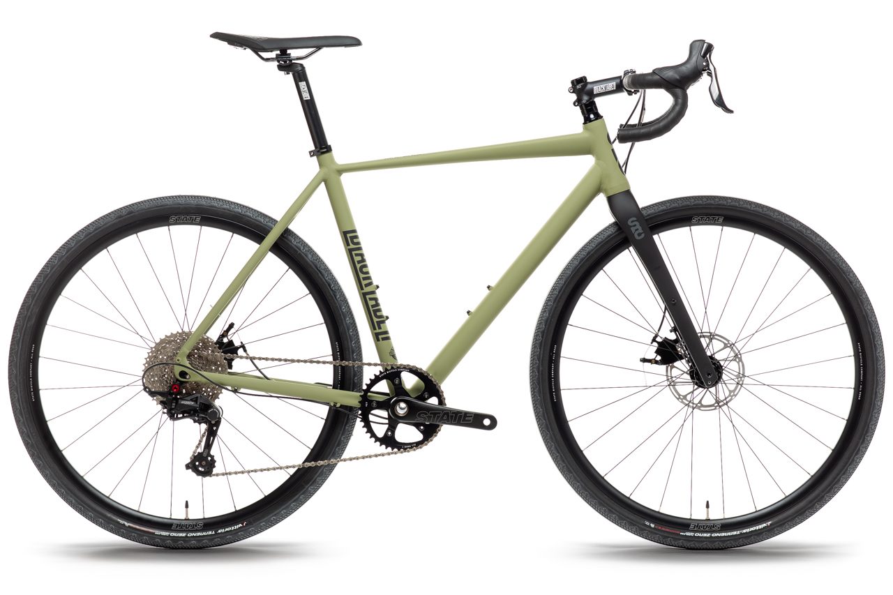 Bicicleta gravel 6061 All Road Matte Olive - 11 velocidades 1