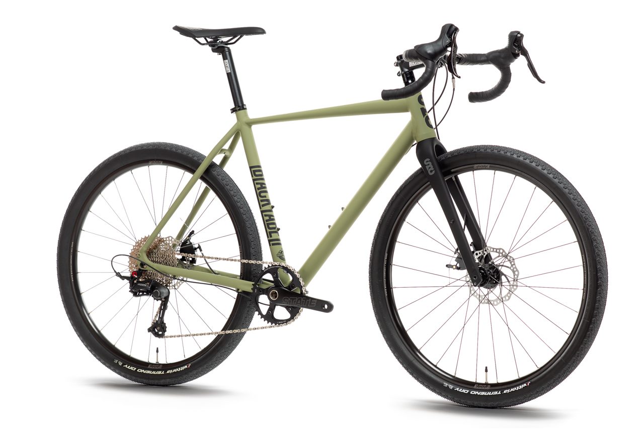 Bicicleta gravel 6061 All Road Matte Olive - 11 velocidades 4