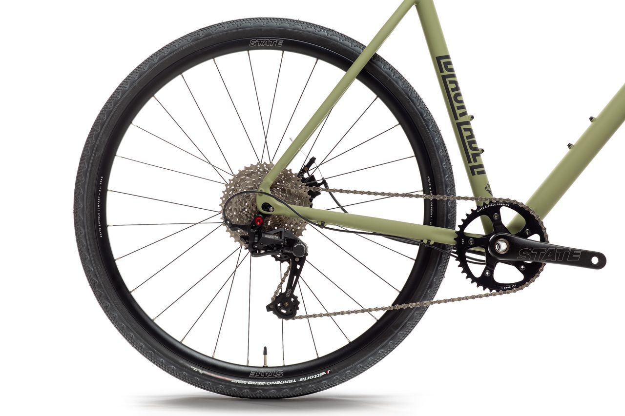 Bicicleta gravel 6061 All Road Matte Olive - 11 velocidades 7