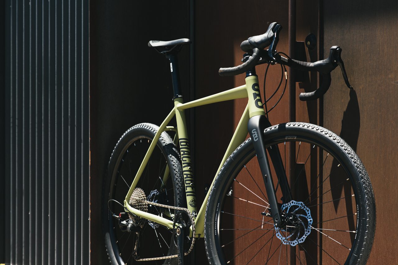 Bicicleta gravel 6061 All Road Matte Olive - 11 velocidades 14
