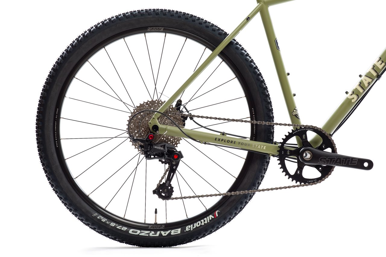 Bicicleta gravel 4130 All Road Matte Olive - 11 velocidades 6