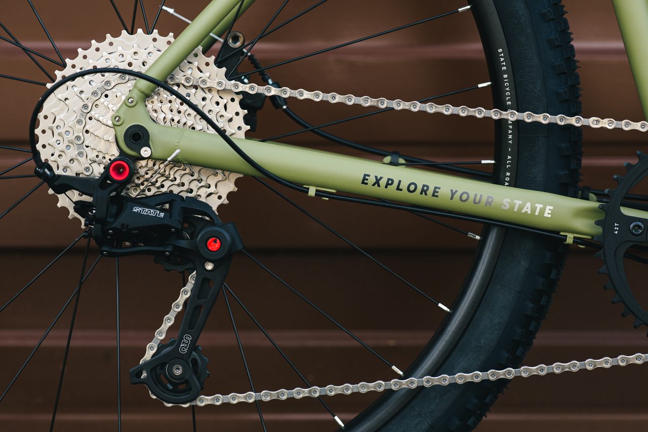 Bicicleta gravel 4130 All Road Matte Olive - 11 velocidades 12