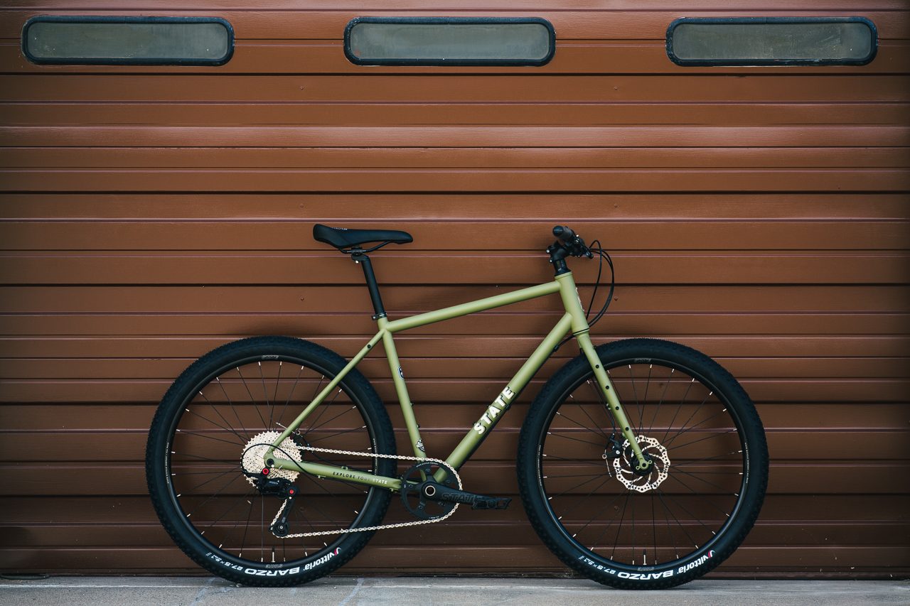 Bicicleta gravel 4130 All Road Matte Olive - 11 velocidades 16