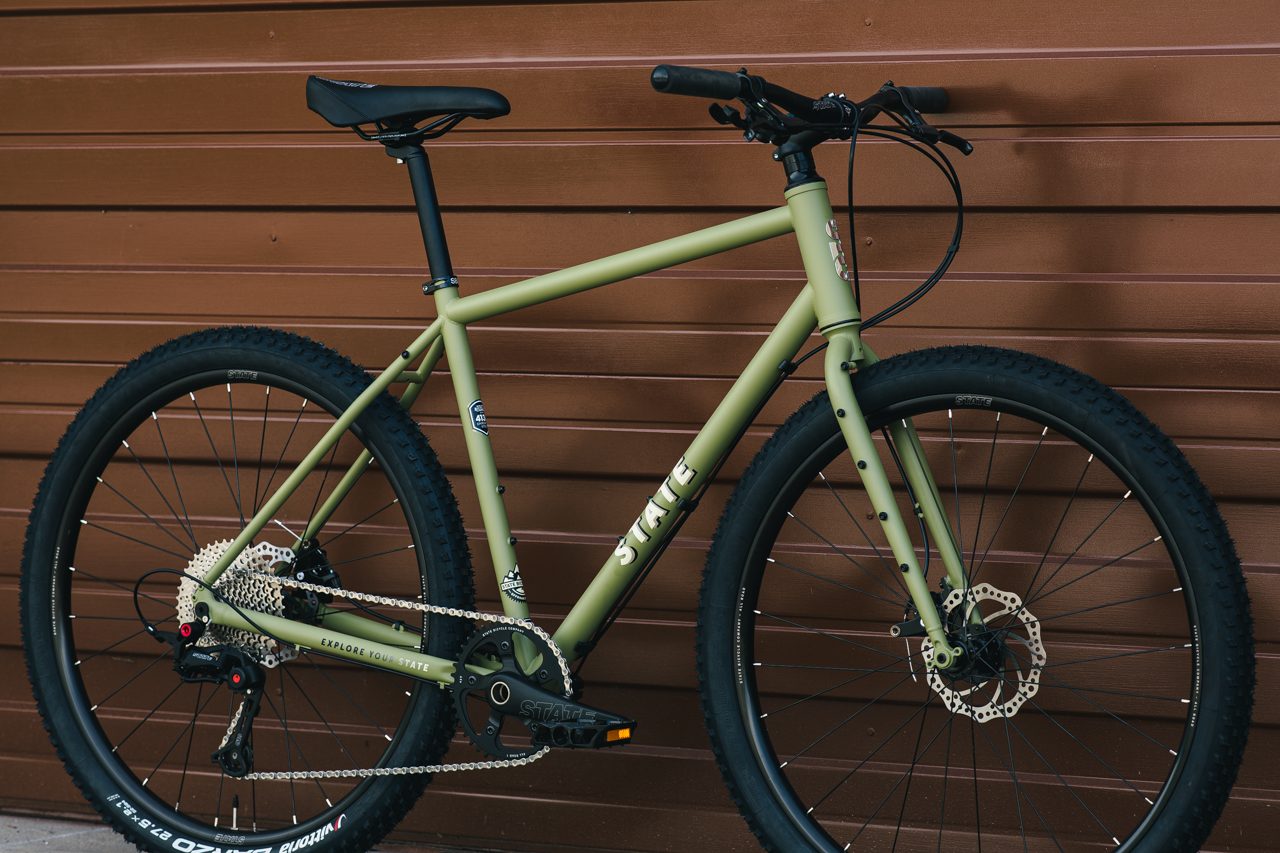 Bicicleta gravel 4130 All Road Matte Olive - 11 velocidades 17