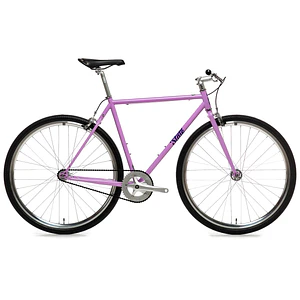 Bicicleta tracklocross 4130 Chromoly Purple - Fijo y libre