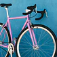 Bicicleta tracklocross 4130 Chromoly Purple - Fijo y libre - Miniatura 15